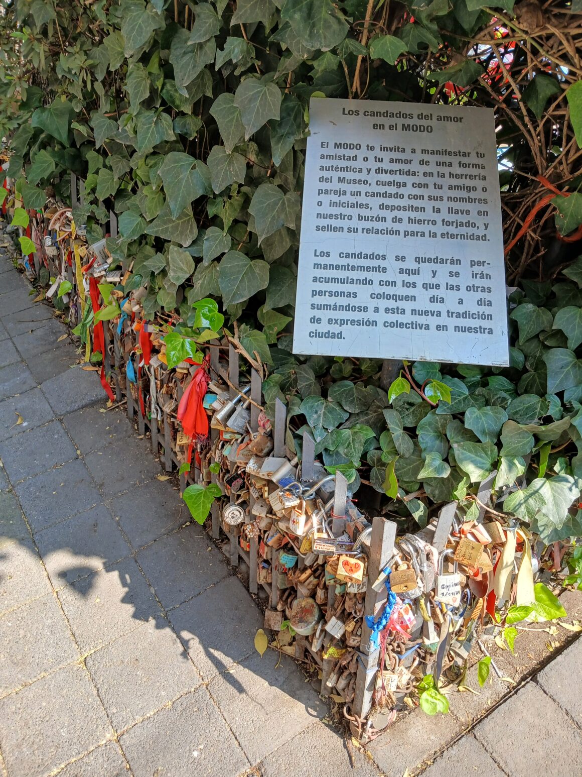 Un candado especial
